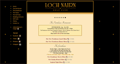 Desktop Screenshot of lochnairn.com